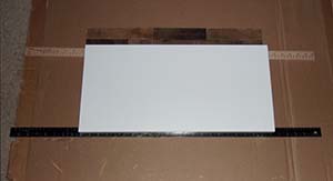 How to cut a wall panel without a saw